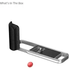 SmallRig 5447 L-Shaped Mount Plate with Silicone Handle (for FUJIFILM X-E5) (silver)