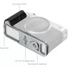 SmallRig 5447 L-Shaped Mount Plate with Silicone Handle (for FUJIFILM X-E5) (silver)