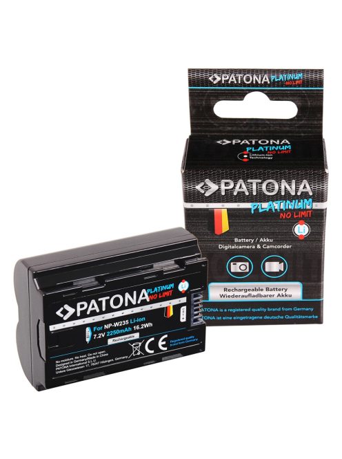 PATONA NP-W235 PLATINUM akkumulátor (2.250mAh) (for Fuji) (1339)