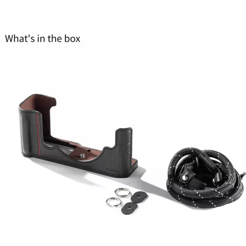 SmallRig 5095 Leather Case Kit for Nikon Z f Black