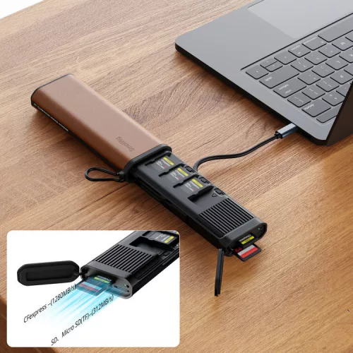 SmallRig 5361 Multifunctional Card Reader & Storage Case CFexpress Type A