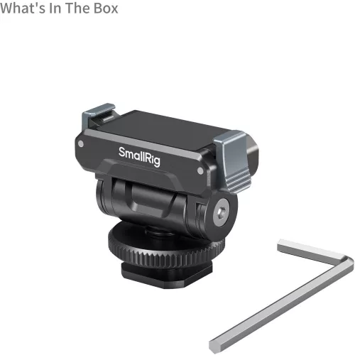 SmallRig 5436 Quick Release Support (for DJI Osmo Action 5 PRO / 4 / 3) with Cold Shoe Adapter