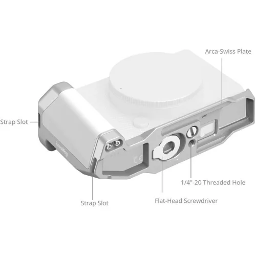 SmallRig 5390 L-Shaped Mount Plate with Handle for Sigma BF Silver
