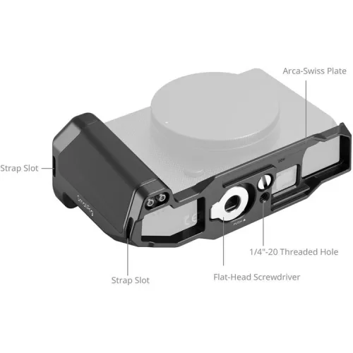 SmallRig 5389 L-Shaped Mount Plate with Handle for Sigma BF Black