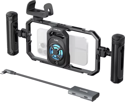 SmallRig 5276 All-in-One Thermal Dual-handheld Video Kit for Mobile Phone