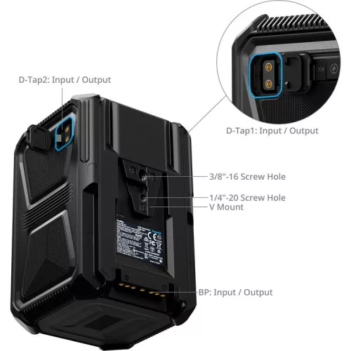 SmallRig 4985 X-Touch Smart Triple-Proof V-Mount Battery X221