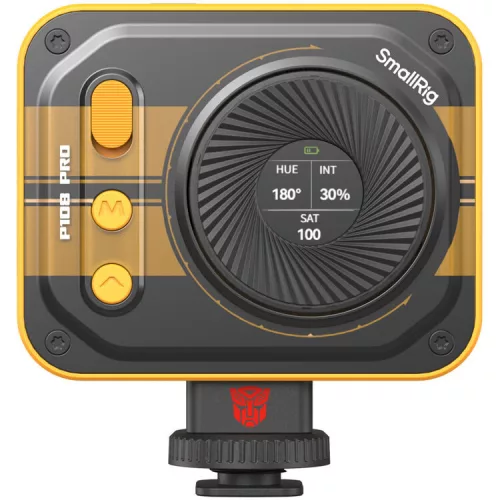 SmallRig 5511 Vibe P108 Pro mini LED Video Light “BumbleBee Edition”