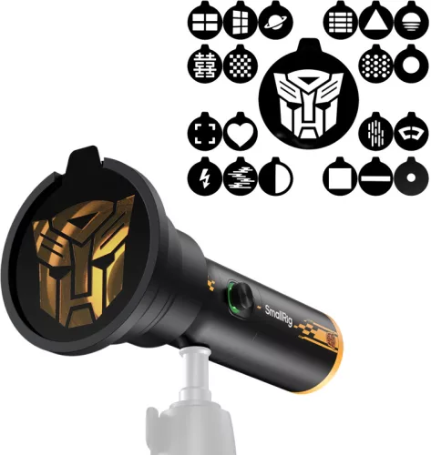 SmallRig 5512 RF 10C Portable Focusable LED Video Light "BumbleBee Edition"