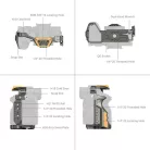 SmallRig 5518 HawkLock Quick Release Cage Kit for Sony A7R V/ A7 IV/ A7S III (Adv Ed) (Bumblebee)