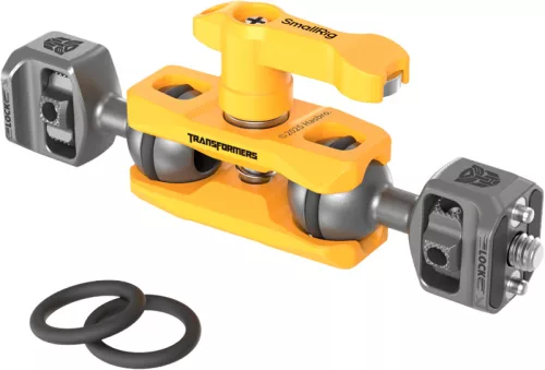 SmallRig 5522 Magic Arm Support with Dual Ball Heads 1/4”-20 Screws（BumbleBee Edition）