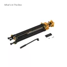 SmallRig 5523 Video Tripod with Heavy-Duty Fluid Head AD-01 (BumbleBee Edition）