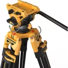 SmallRig 5523 Video Tripod with Heavy-Duty Fluid Head AD-01 (BumbleBee Edition）