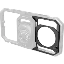   SmallRig 5277 67mm Threaded Filter Adapter with Detachable Sunhoods for Universal Phone Cage 4299