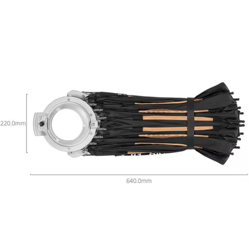 SmallRig 5396 FP-60 Quick-Setup Folding Parabolic Softbox
