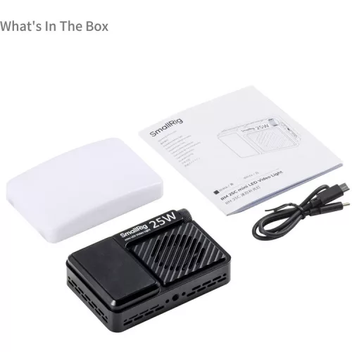 SmallRig 5357 RM 25C mini LED Video Light Black