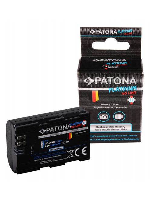 PATONA LP-E6NH PLATINUM akkumulátor (2.250mAh) (for Canon) (1343)