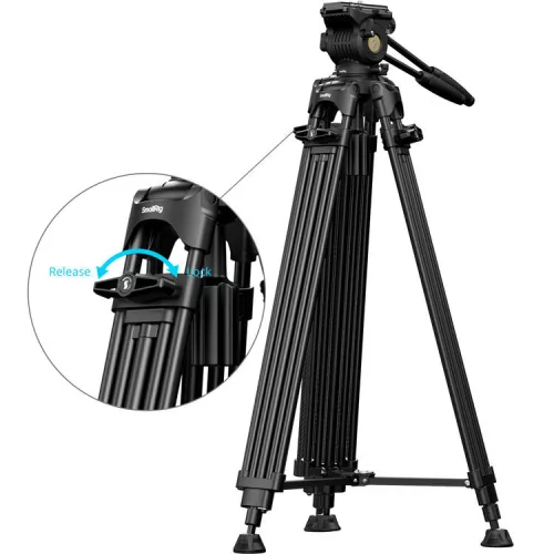 SmallRig 5442 FSD14 FreeSpeed Heavy-Duty Aluminum Alloy Tripod