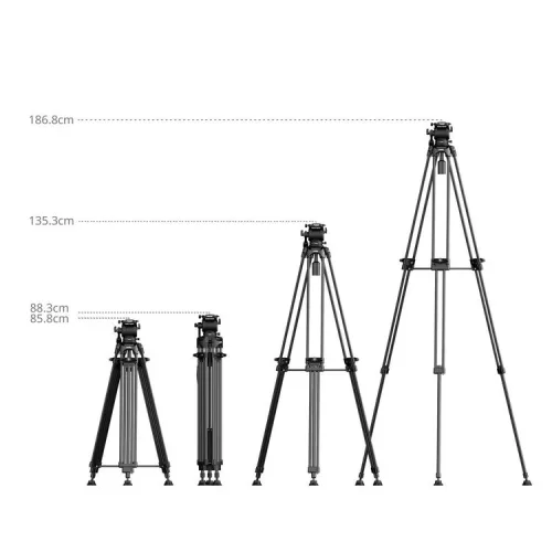 SmallRig 5442 FSD14 FreeSpeed Heavy-Duty Aluminum Alloy Tripod