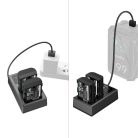 SmallRig 5409 DUAL KIT akkumulátor töltő // Battery Charger (+ 2x SmallRig LP-E6P)