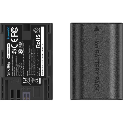 SmallRig 5409 DUAL KIT akkumulátor töltő // Battery Charger (+ 2x SmallRig LP-E6P)