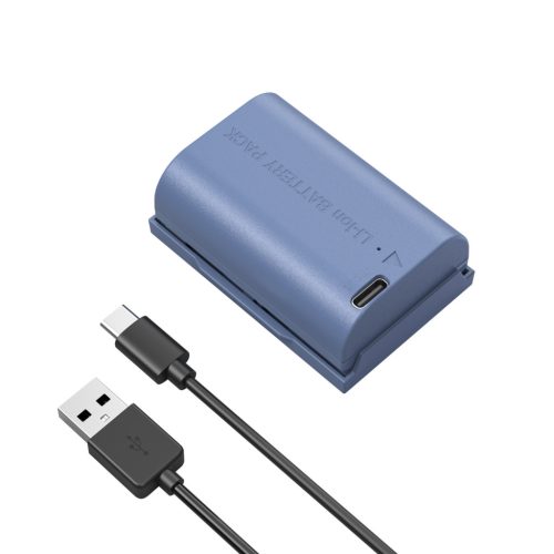 SmallRig 5406 - LP-E6P akkumulátor (2.520mAh) (USB-C) (blue) (for Canon)