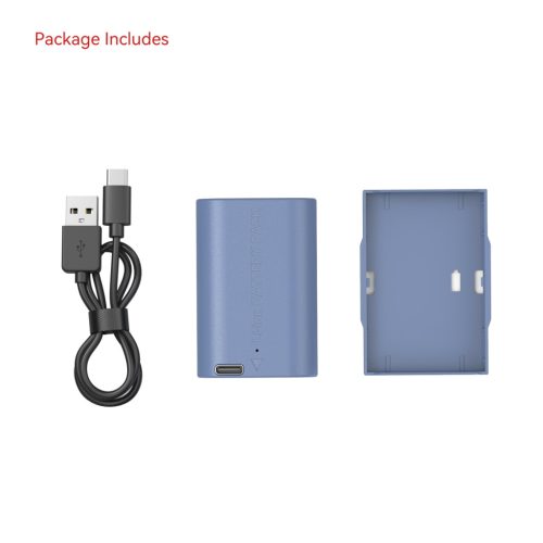 SmallRig 5406 - LP-E6P akkumulátor (2.520mAh) (USB-C) (blue) (for Canon)