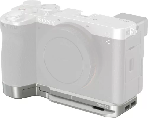 SmallRig 5482 Baseplate with Airtag Slot for Sony A7C II / A7CR Silver