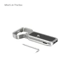 SmallRig 5482 Baseplate with Airtag Slot for Sony A7C II / A7CR Silver