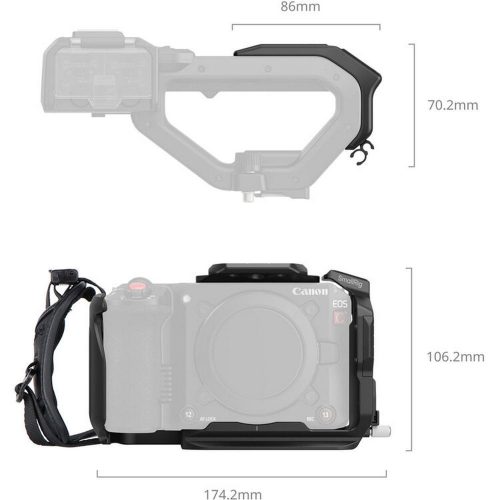 SmallRig 5657 Cage "XLR Handle Extension KIT" (for Canon EOS C50)