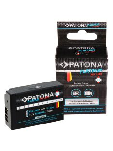   PATONA LP-E17 PLATINUM akkumulátor (1.050mAh) (teljesen dekódolt) (1348)