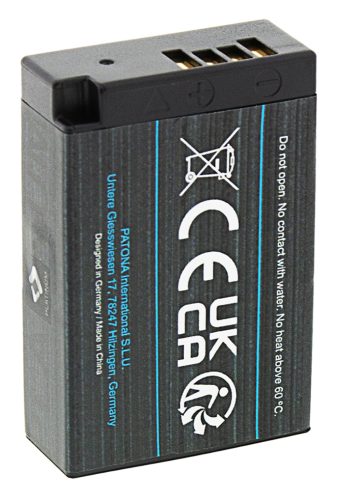 PATONA LP-E17 PLATINUM akkumulátor (1.050mAh) (teljesen dekódolt) (1348)