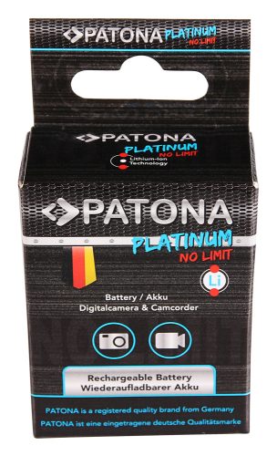 PATONA LP-E17 PLATINUM akkumulátor (1.050mAh) (teljesen dekódolt) (1348)