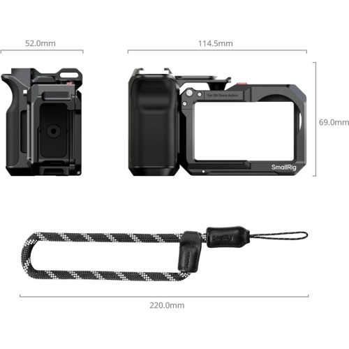 SmallRig 5602 Cage Kit (for DJI Osmo Action 5PRO / 4 / 3)