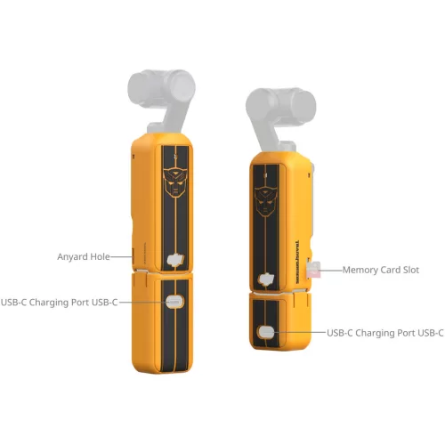 SmallRig 5115 Silicone Case Kit (for DJI Osmo Pocket 3 (Creator Combo) (BumbleBee Edition)