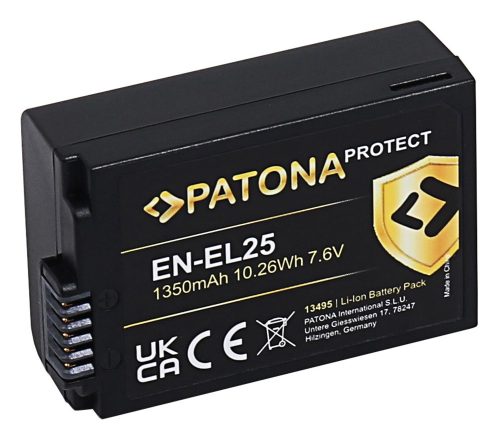 PATONA EN-EL25 PROTECT akkumulátor (1.350mAh) (for Nikon Z50, Z fc) (13495)