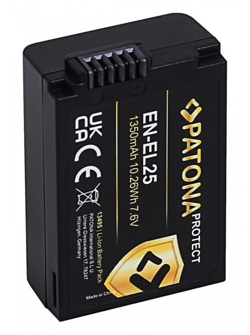 PATONA EN-EL25 PROTECT akkumulátor (1.350mAh) (for Nikon Z50, Z fc) (13495)