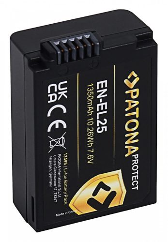 PATONA EN-EL25 PROTECT akkumulátor (1.350mAh) (for Nikon Z50, Z fc) (13495)