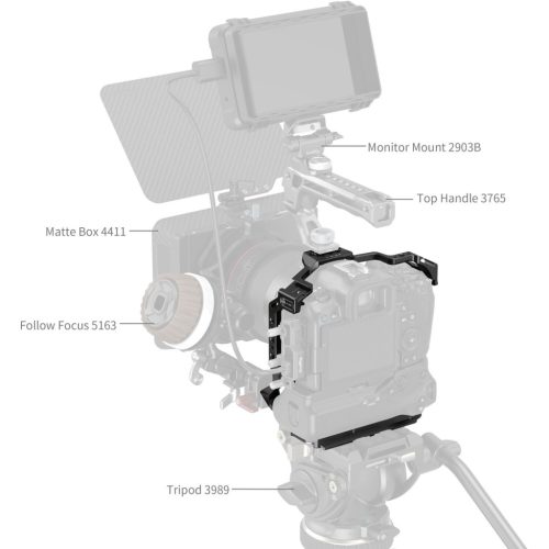 SmallRig 5623 Cage (for Canon EOS R5 mark II + BG-R20)