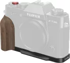 SmallRig 5666 L-Shaped Mount Plate with Wooden Handle for FUJIFILM X-T30 / T30 II / T30 III Black