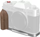SmallRig 5667 L-Shaped Mount Plate with Wooden Handle for FUJIFILM T30 / T30 II / X-T30 III Silver