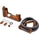 SmallRig 5670 Leather Half Case Kit for FUJIFILM X-T30 / X-T30 II / X-T30 III Brown
