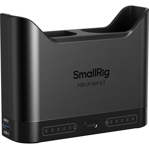SmallRig 5490 DUAL akkumulátor töltő // Battery Charger (for Canon LP-E6P)