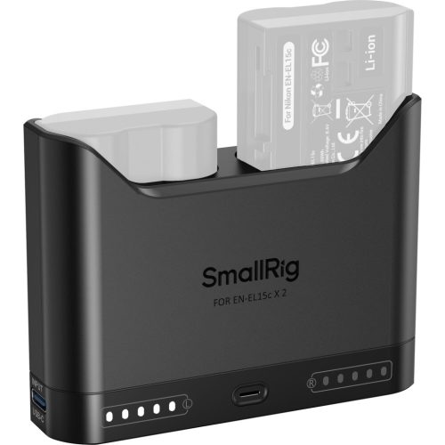SmallRig 5491 DUAL akkumulátor töltő // Battery Charger (for Nikon EN-EL15c)