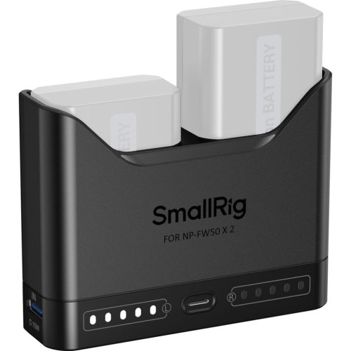 SmallRig 5493 DUAL akkumulátor töltő // Battery Charger (for Sony NP-FW50)