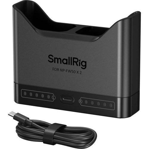 SmallRig 5493 DUAL akkumulátor töltő // Battery Charger (for Sony NP-FW50)