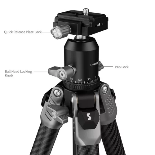 SmallRig 5478 Portable Photo Carbon Fiber Tripod