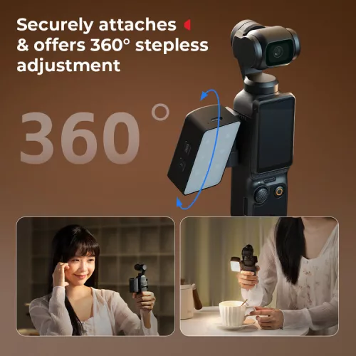 SmallRig 5745 RGBWW LED Video Light for DJI Osmo Pocket 3