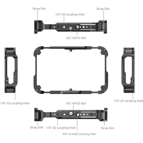 SmallRig 5708 Monitor Cage Kit for Atomos Ninja TX