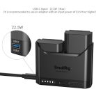 SmallRig 5483 DUAL KIT akkumulátor töltő // Battery Charger (+ 2x SmallRig NP-FZ100)