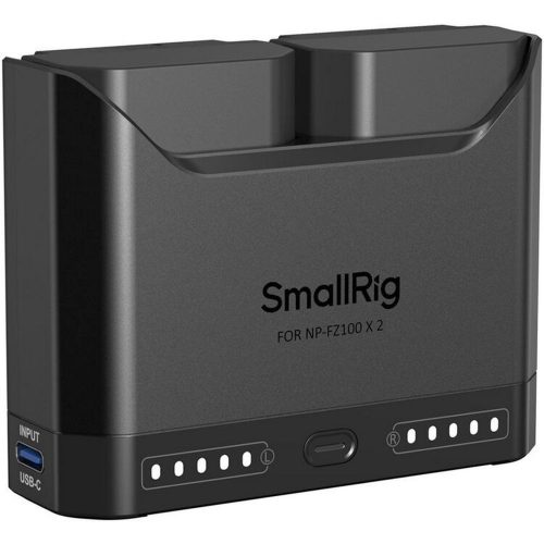 SmallRig 5483 DUAL KIT akkumulátor töltő // Battery Charger (+ 2x SmallRig NP-FZ100)